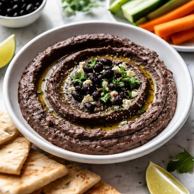 Black bean hummus