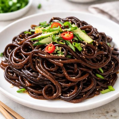 Black bean noodles