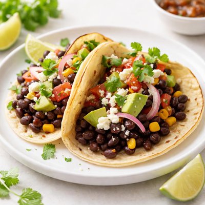 Black bean taco