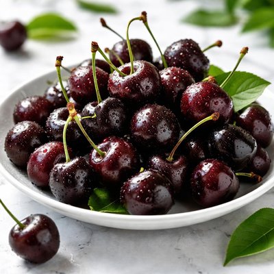 Black cherries