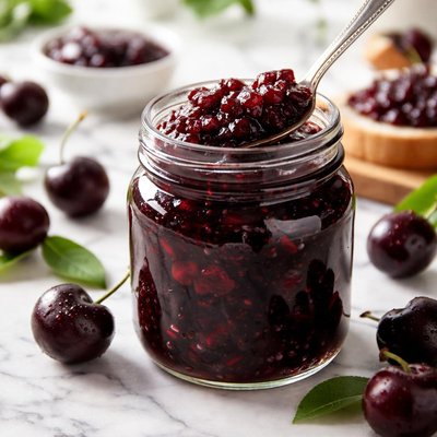 Black cherry jam