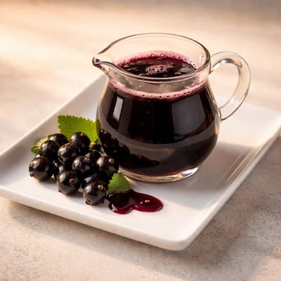 Black currant syrup