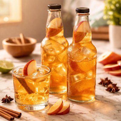 Black fly spiced rum cider