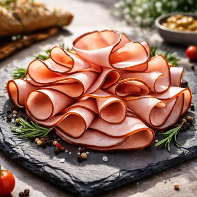 Black forest ham deli meat