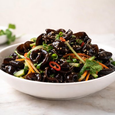 Black fungus salad