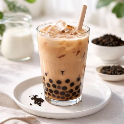 Black milk tea