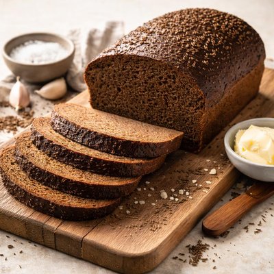 Black russian bread