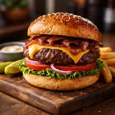 Black sheep kobe burger