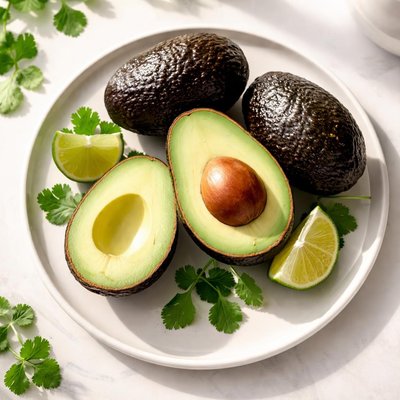 Black skin avocado