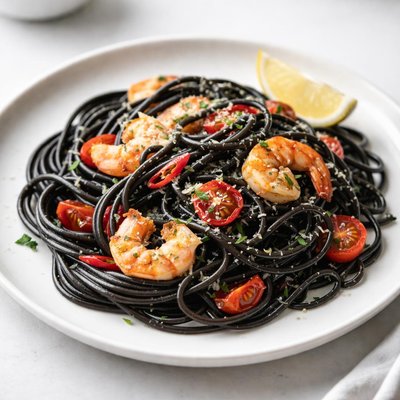 Black spaghetti