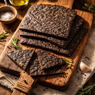 Black unleavened bread