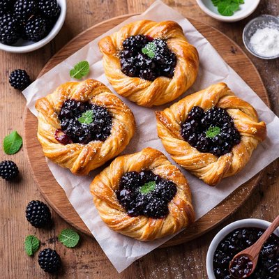 Blackberry danish