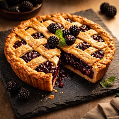 Blackberry pie