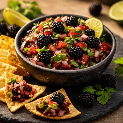 Blackberry salsa