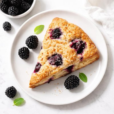 Blackberry scone
