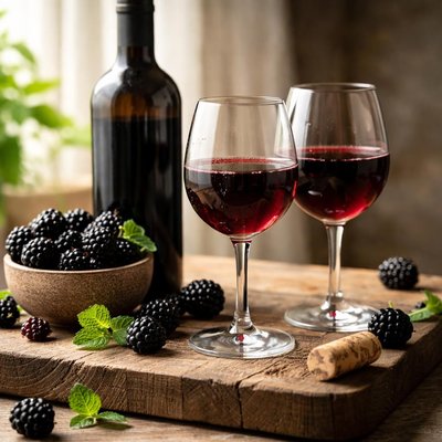 Blackberry wine