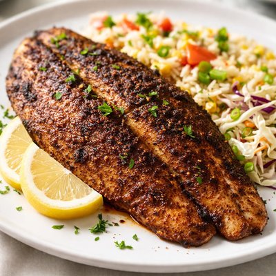 Blackened catfish