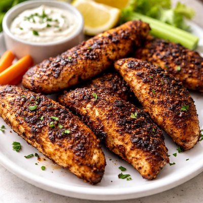 Blackened chicken tenders