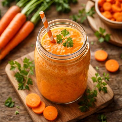Blended carrots