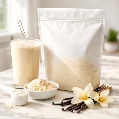 Bloom vanilla protein powder