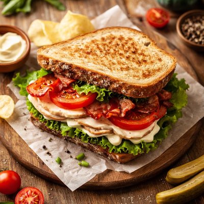 Blt turkey sandwich