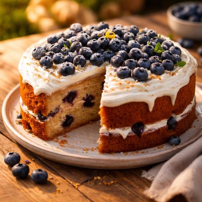 Bluberry cake