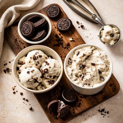 Blue bell cookies and cream ice cream
