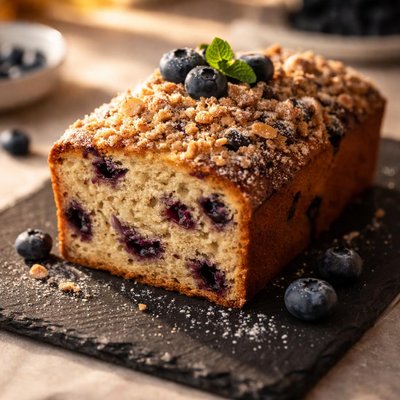 Blue bottle blueberry tea cake