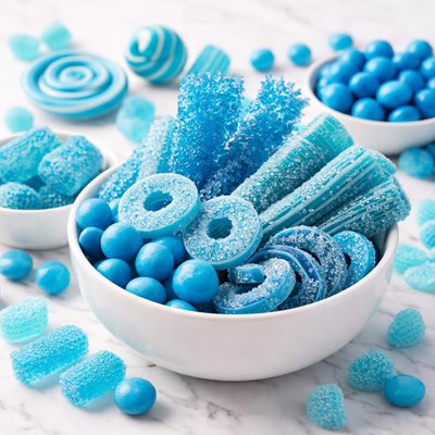 Blue candy