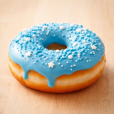 Blue donut