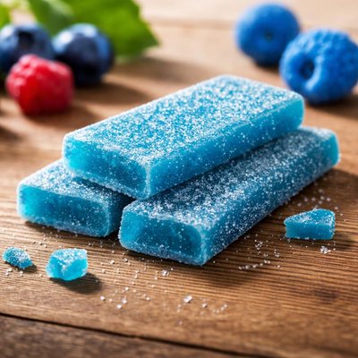 Blue raspberry airheads