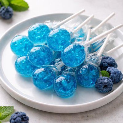 Blue raspberry dum dum