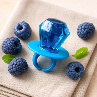 Blue raspberry ring pop