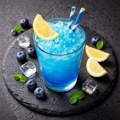 Blue slushie