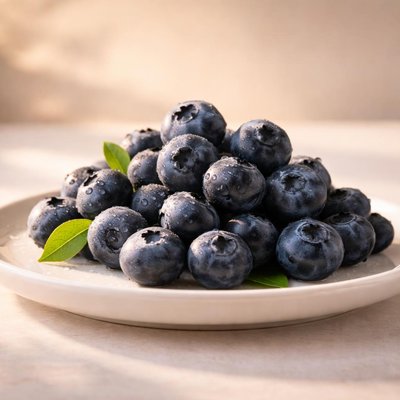 Blueberries handful