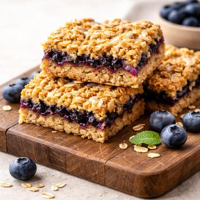 Blueberry breakfast bar