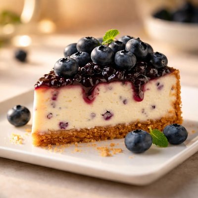 Blueberry cheescake