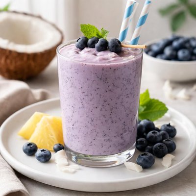 Blueberry colada