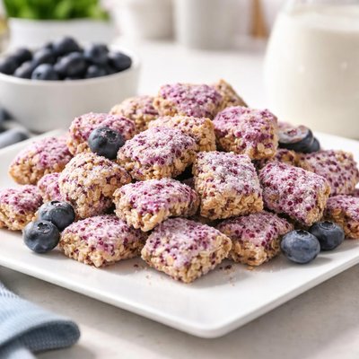Blueberry frosted mini wheats