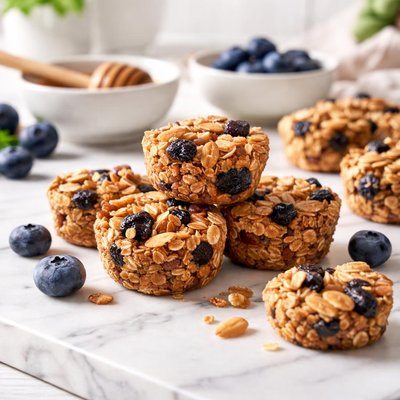 Blueberry granola minis