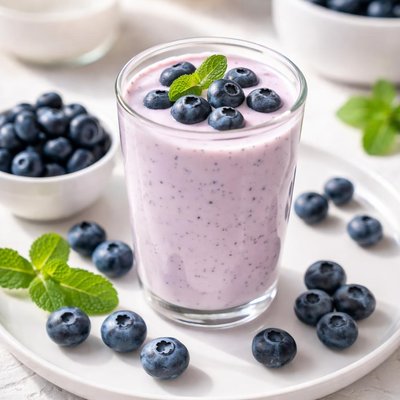 Blueberry kefir
