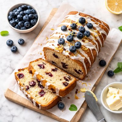 Blueberry loaf