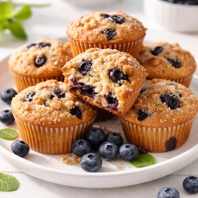 Blueberry muffins