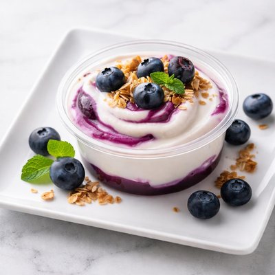Blueberry noosa yoghurt