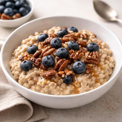 Blueberry pecan oatmeal