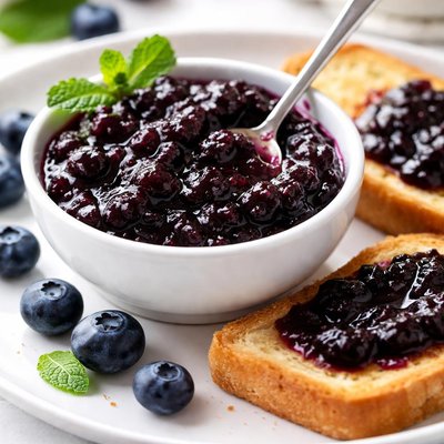 Blueberry preserves