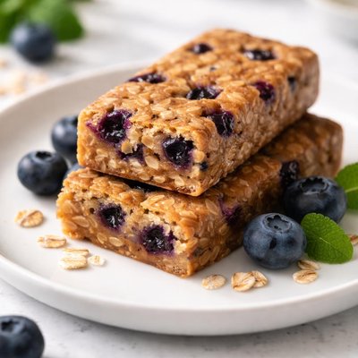 Blueberry protein bar