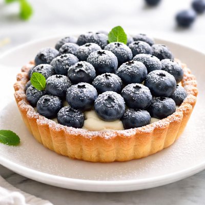 Blueberry tart