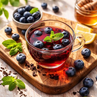Blueberry tea