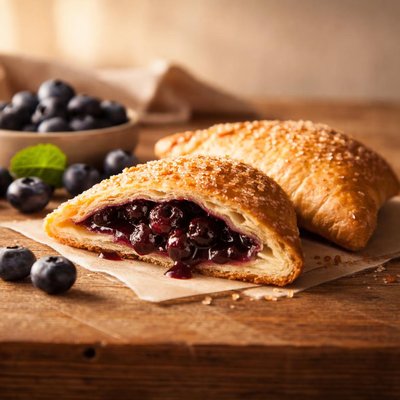 Blueberry turnover